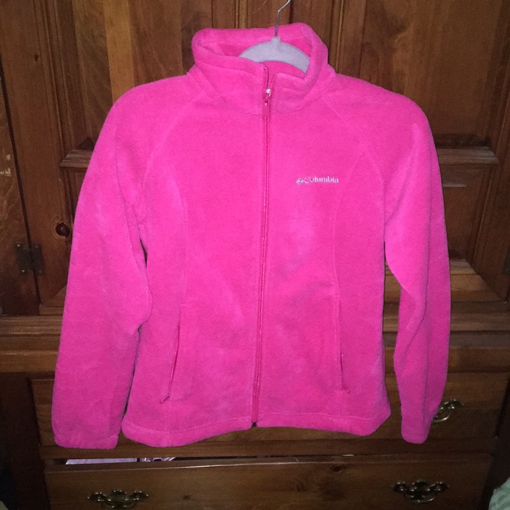 Columbia zip up fleece.